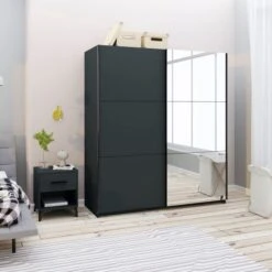 Harmony Norland 180cm Sliding Double Wardrobe -Furniture Store 30759392