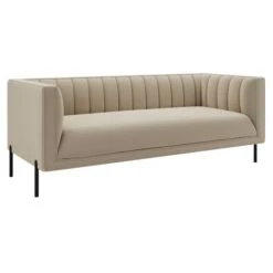 Bellamy Luxe Velvet 3 Seater Sofa -Furniture Store 30762311 alt01