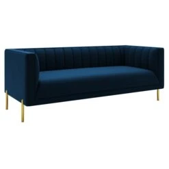 Bellamy Luxe Velvet 3 Seater Sofa -Furniture Store 30762313 alt01