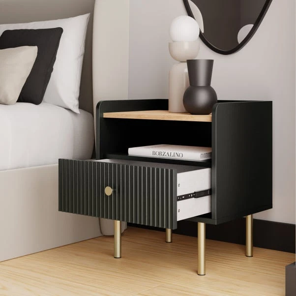 Georgi 1 Drawer Bedside Table 11 Georgi 1 Drawer Bedside Table - Image 11