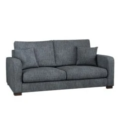 Carson Deep Sit Chunky Chenille 3 Seater Sofa -Furniture Store 30770375 alt02