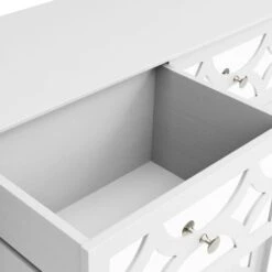 Delphi 5 Drawer Chest, Grey & Mirrored -Furniture Store 30775963 alt05