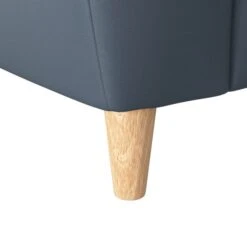 Baxter Kalman Navy Faux Leather 3 Seater Sofa -Furniture Store 30776112 alt06