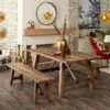 Fulton Trestle 6 Seater Rectangular Dining Table