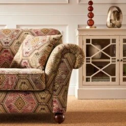 Angus Kashmar Chenille Snuggle Chair -Furniture Store 30783343 alt02
