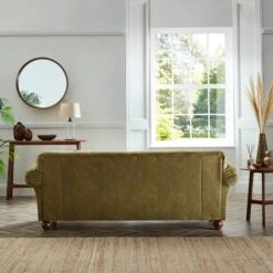 Angus Faux Leather Combo 3 Seater Sofa -Furniture Store 30783346 alt03