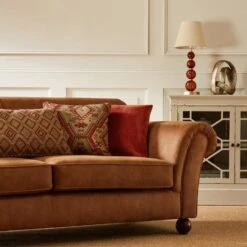 Angus Faux Leather Combo 3 Seater Sofa -Furniture Store 30783350 alt02