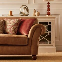 Angus Faux Leather Combo 3 Seater Sofa -Furniture Store 30783350 alt03