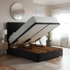 Luxury End Ottoman Bed Frame, Velvet 35 Luxury End Ottoman Bed Frame, Velvet -Furniture Store 30790252 alt01