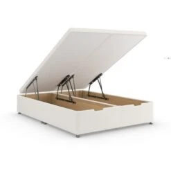 Luxury End Of Bed Ottoman Bed Frame, Teddy Fabric -Furniture Store 30790274 alt05