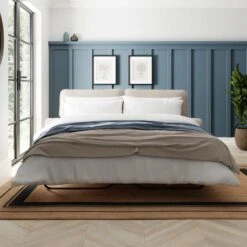 Beatrice Chunky Soft Chenille 3 Seater Double Sofa Bed -Furniture Store 30792391