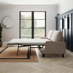 Beatrice Chunky Soft Chenille 3 Seater Double Sofa Bed -Furniture Store 30792391 alt04