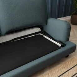 Beatrice Chunky Soft Chenille 3 Seater Double Sofa Bed -Furniture Store 30792392 alt05