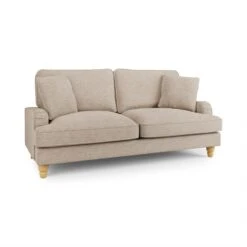 Beatrice Tonal Textured Weave 3 Seater Sofa -Furniture Store 30792396 alt02