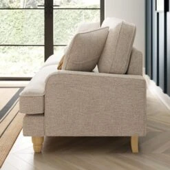 Beatrice Tonal Textured Weave 3 Seater Sofa -Furniture Store 30792396 alt03