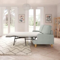 Beatrice Tonal Textured Weave 3 Seater Double Sofa Bed -Furniture Store 30792407 alt03