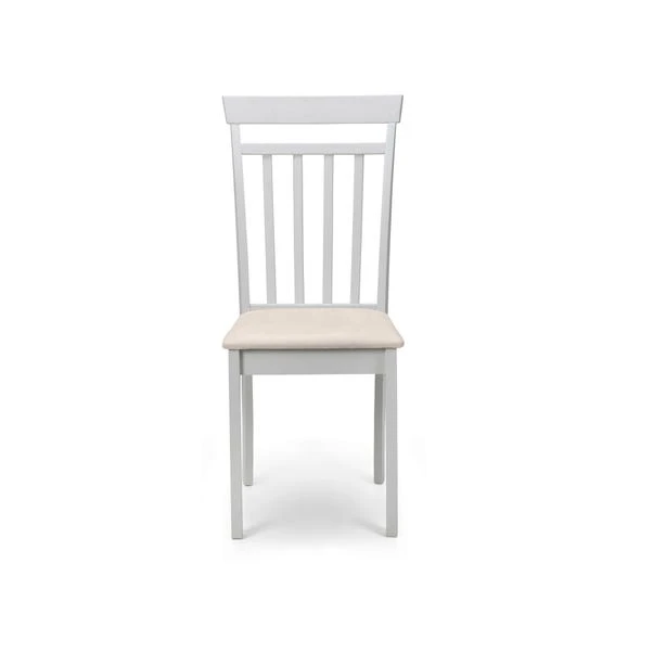 Coast Set Of 2 Dining Chairs, Faux Linen 6 Coast Set Of 2 Dining Chairs, Faux Linen - Image 6