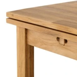 Coxmoor 4-6 Seater Square Extendable Dining Table, Solid Oak -Furniture Store 30794205 alt06