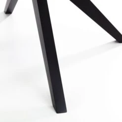 Hayden 4 Seater Round Dining Table, Clear Glass -Furniture Store 30794260 alt03