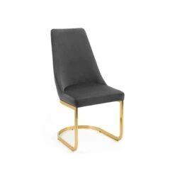 Vittoria Set Of 2 Cantilever Dining Chairs, Velvet 7 Vittoria Set Of 2 Cantilever Dining Chairs, Velvet -Furniture Store 30794389 alt02