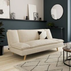 Mateo Sherpa Clic Clac Double Sofa Bed -Furniture Store 30795568