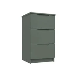 Legato 3 Drawer Bedside Table