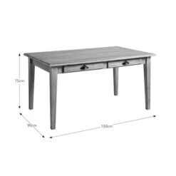 4 Seater Dining Table, Mango Wood 9 4 Seater Dining Table, Mango Wood -Furniture Store 30802353 alt09