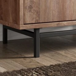 Fulton Tall 4 Door Small Cabinet, Pine -Furniture Store 30803110 alt03