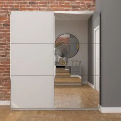 Harmony Norland 180cm Sliding Double Wardrobe -Furniture Store 30803279