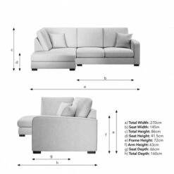 Carson Deep Sit Chunky Multi Weave Corner Sofa -Furniture Store 30803527 alt09