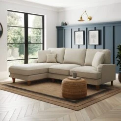 Beatrice Luna 4 Seater Corner Chaise Double Sofa Bed -Furniture Store 30805288 alt01