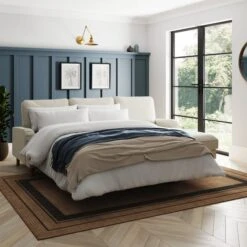 Beatrice Luna 4 Seater Corner Chaise Double Sofa Bed