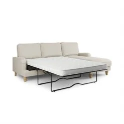 Beatrice Luna 4 Seater Corner Chaise Double Sofa Bed -Furniture Store 30805289 alt06