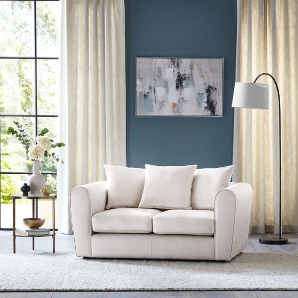 Blake Opulent Velvet Curved Arm Quilted 2 Seater Sofa 3 Blake Opulent Velvet Curved Arm Quilted 2 Seater Sofa - Image 3