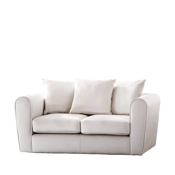 Blake Opulent Velvet Curved Arm Quilted 2 Seater Sofa 4 Blake Opulent Velvet Curved Arm Quilted 2 Seater Sofa - Image 4
