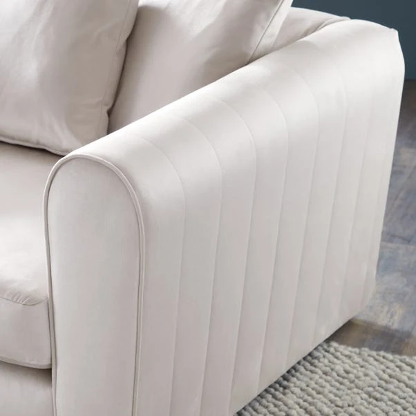 Blake Opulent Velvet Curved Arm Quilted 2 Seater Sofa 7 Blake Opulent Velvet Curved Arm Quilted 2 Seater Sofa - Image 7