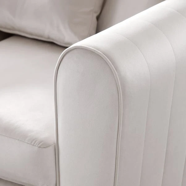 Blake Opulent Velvet Curved Arm Quilted 2 Seater Sofa 8 Blake Opulent Velvet Curved Arm Quilted 2 Seater Sofa - Image 8