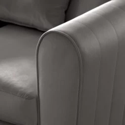 Blake Opulent Velvet Curved Quilted Arm Corner Sofa -Furniture Store 30808314 alt07