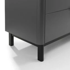 Chloe Wide 6 Drawer Chest, Grey -Furniture Store 30809995 alt07