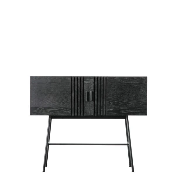Englewood 2 Door Sideboard, Black 3 Englewood 2 Door Sideboard, Black - Image 3