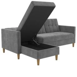 Hartford Chenille Corner Double Sofa Bed 13 Hartford Chenille Corner Double Sofa Bed -Furniture Store 30812099 alt03