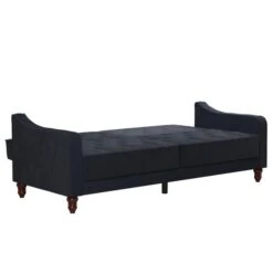 Vintage Velvet Tufted Double Futon -Furniture Store 30812121 alt03