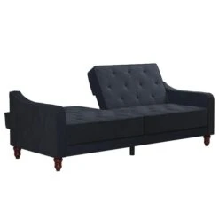 Vintage Velvet Tufted Double Futon -Furniture Store 30812121 alt04