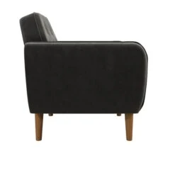 Teresa Velvet Button Detail Occasional Armchair -Furniture Store 30812125 alt04