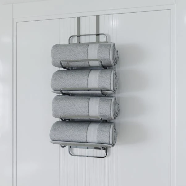Rust-Free Over Door Towel Rack 1 Rust-Free Over Door Towel Rack