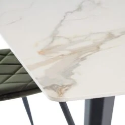 Ivy 6 Seater Dining Table, Sintered Stone -Furniture Store 30816937 alt02