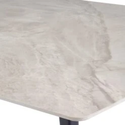 Ivy 6 Seater Dining Table, Sintered Stone -Furniture Store 30816938 alt02