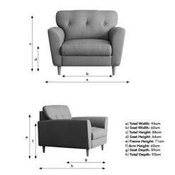 Sven Snuggle Chair, Tonal Weave -Furniture Store 30818042 alt09