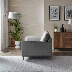 Sven Tonal Weave 3 Seater Sofa -Furniture Store 30818044 alt04