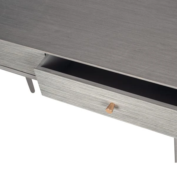 Pacific Chaya 2 Drawer Dressing Table, Grey Pine 7 Pacific Chaya 2 Drawer Dressing Table, Grey Pine - Image 7